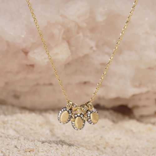 N. 927 - Necklace - Mini Bells & Medallions - Marie Laure Chamorel