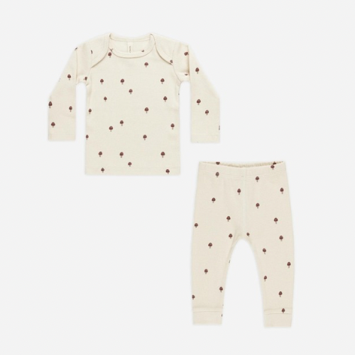 Ribbed Tee + Legging Set - Rylee + Cru
