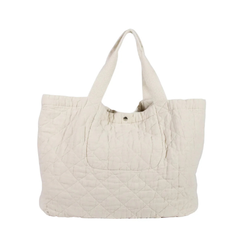 Quilted Crusher Tote - Utility Canvas