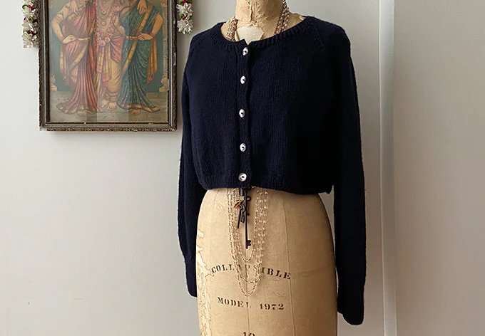 Handknit Cardigan - Auntie Oti