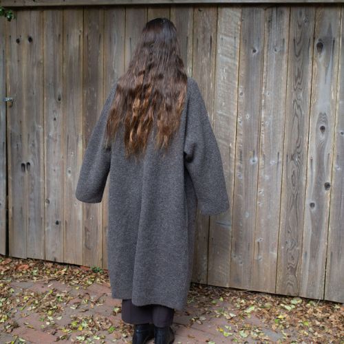 Double Face Long Coat - Lauren Manoogian