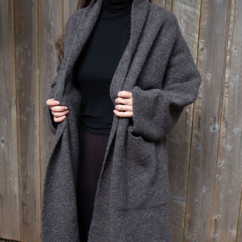 Double Face Long Coat - Lauren Manoogian