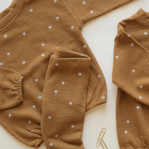 Kid's Spongey Knit Set  - Rylee + Cru