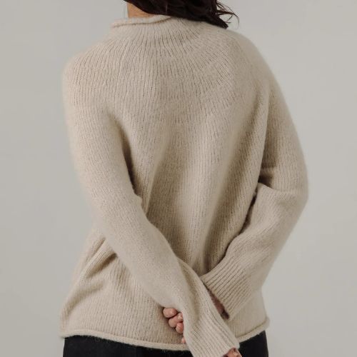 Handloom Rollneck Sweater - Bare Knitwear