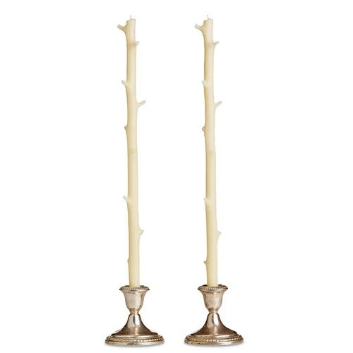 Hickory Stick Candle (Pair) - Stick Candles