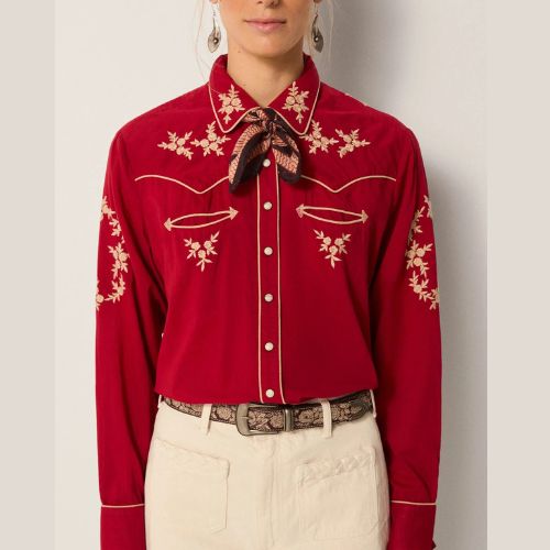 Sierra Western Rodeo Blouse - Maison Hotel