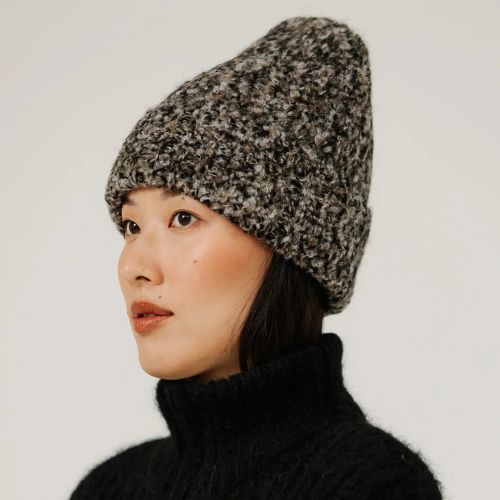 Colette Boucle Beanie - Bare Knitwear