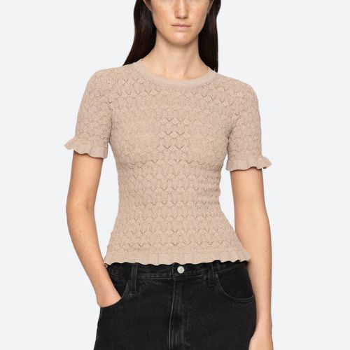 Ruby Knit Tee - Sea NY
