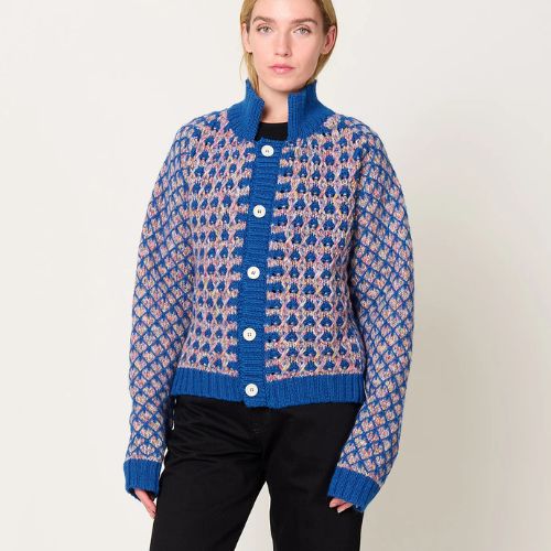 Kimchi Cardigan Blue Party  - Henrik Vibskov