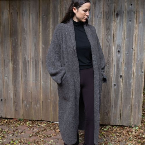Double Face Long Coat - Lauren Manoogian