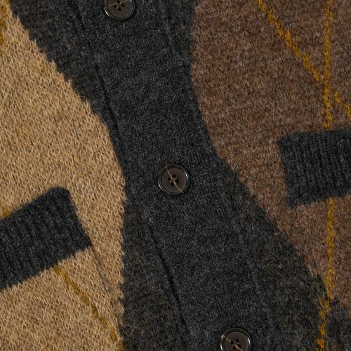 Alpaca Knit Langdale Argyll Cardigan -Universal Works