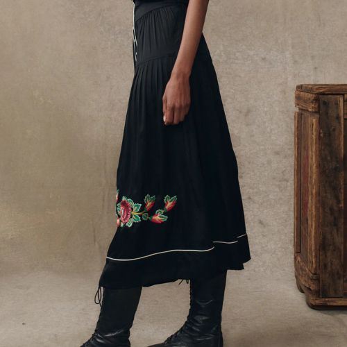 Heirloom Rose Highland Skirt - The Great