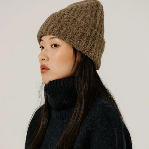 Colette Boucle Beanie - Bare Knitwear