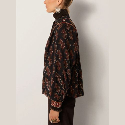 Cocora Scarlet Blouse - Maison Hotel