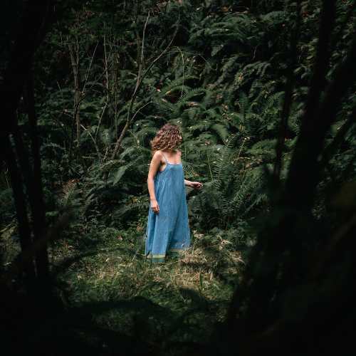 Rasa Dress in Blue - Injiri