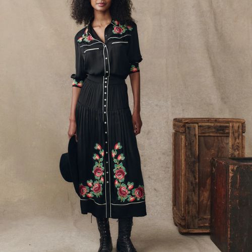 Heirloom Rose Highland Skirt - The Great