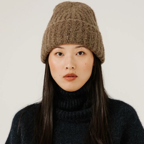 Colette Boucle Beanie - Bare Knitwear