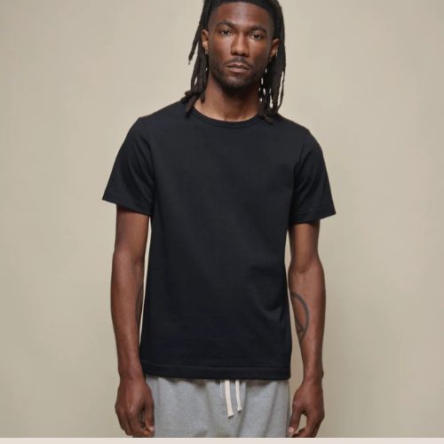 215 Loopwheeled classic Fit  T-Shirt  - Merz b. Schwanen