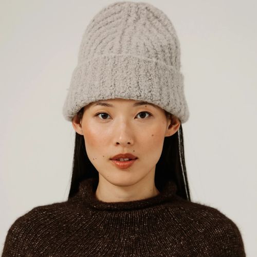 Colette Boucle Beanie - Bare Knitwear