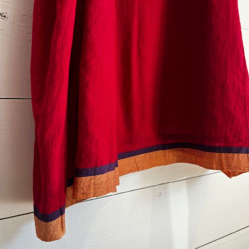 Rasa Slip Dress in Red - Injiri