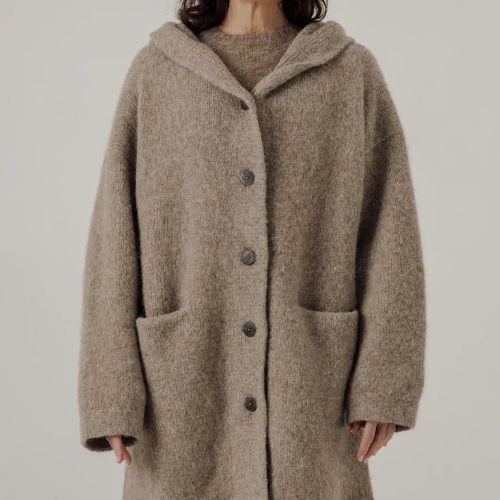Nook Knit Coat - Bare Knitwear