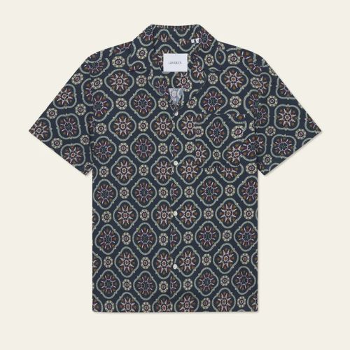 Lukas AOP Tapestry SS Shirt - Les Deux