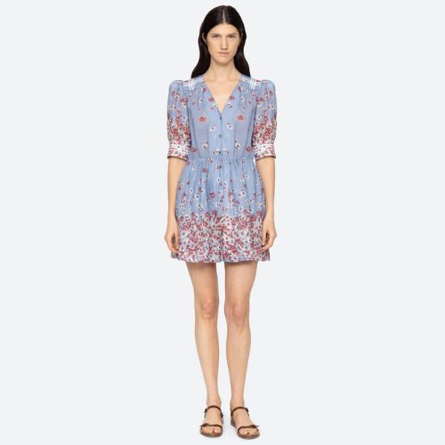 Whitney Puff Mini Dress - Sea NY