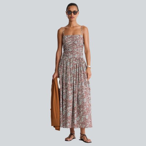 Jana Ruched Bodice Maxi - Apiece Apart