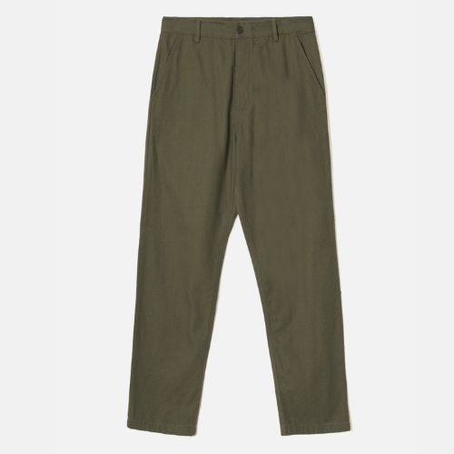 Olive Brushed Military Chino - Universal Works