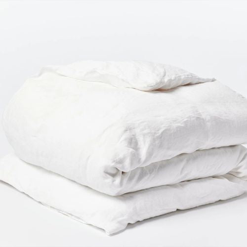 Organic Relaxed Linen Duvet Cover - Coyuchi