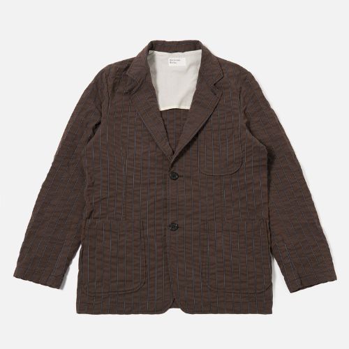 Two Button Jacket - Chester Stripe - Universal Works