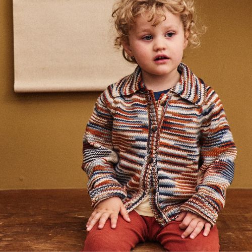 Motley Cardigan - Misha & Puff