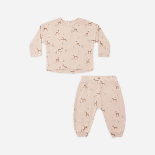 Long Sleeve Set in Fawns - Rylee & Cru