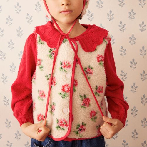 Coline Sweater in Cherry - Hello Simone