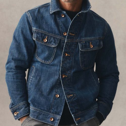 Long Haul Jacket - Midwash Organic Selvedge - Taylor Stitch