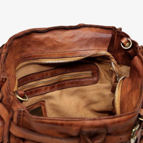 Penelope Shopping Bag - Cognac - Campomaggi