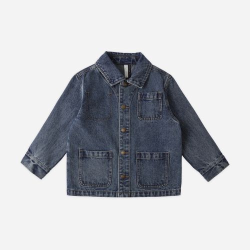 Denim Chore Coat - Rylee & Cru