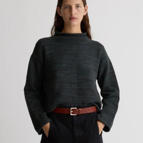 Lazlo Sweater in Ocean - Shaina Mote