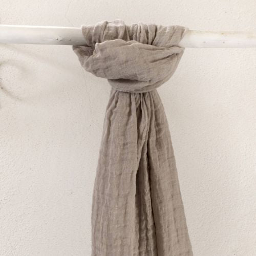 Washed Linen Scarf - Lissoy
