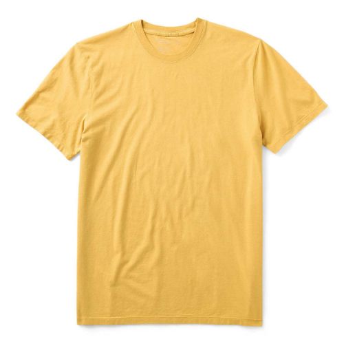 Cotton Hemp Tee in Goldfinch - Taylor Stitch