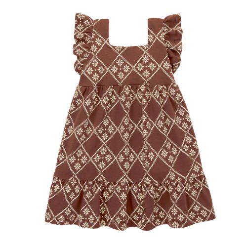 Ruffle Sleeve Dress - Misha & Puff