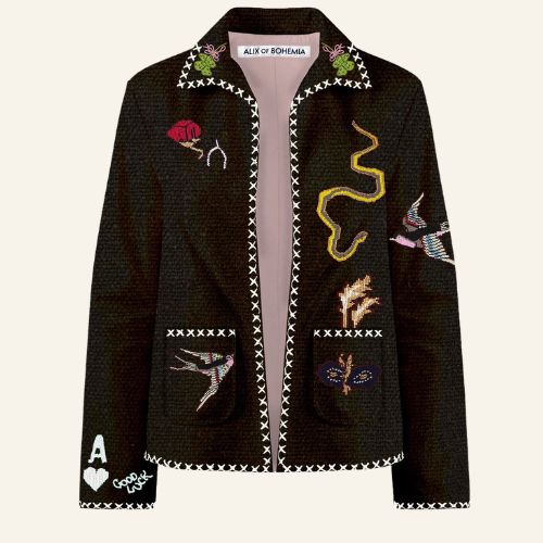 Francis Black Tattoo Jacket - Alix of Bohemia