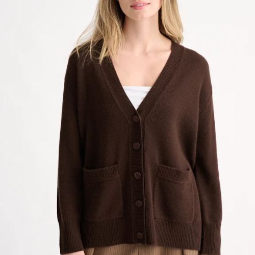 Easy Vee Cardigan - Kinross