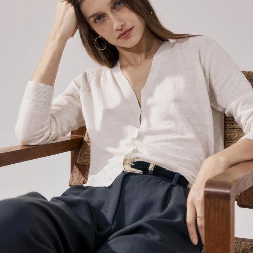 Knit Moriba Cardigan - Hartford