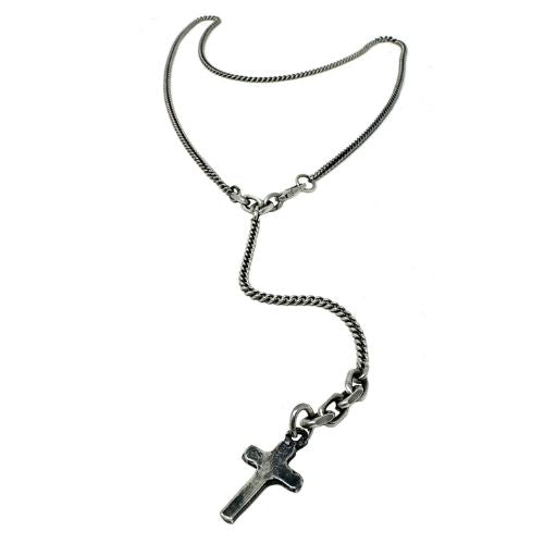 Sterling Silver Relic Cross Chain Necklace - Shannon Koszyk