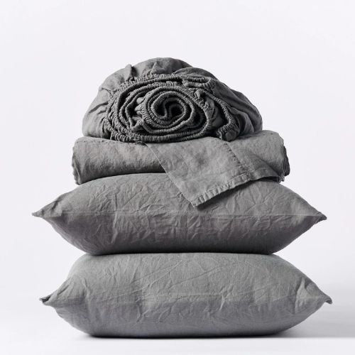 Organic Relaxed Linen Sheet Set - Coyuchi