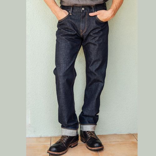 HAMMER STRAIGHT 10.5OZ - ONE WASH - Hiroshi Kato