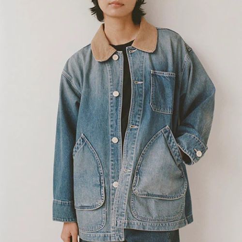Painter Coat Denim - Shaina Mote
