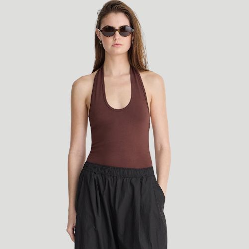 Bodi Halter Bodysuit - Apiece Apart