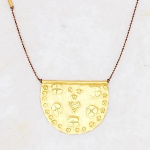 Medallion Talisman Necklace F20207 -  River Song